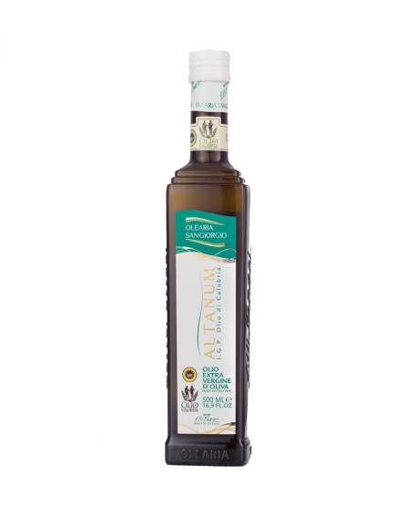 Olio Altanum IGP di Calabria extra vergine d’oliva - bottiglia 500 ml - Olearia San Giorgio