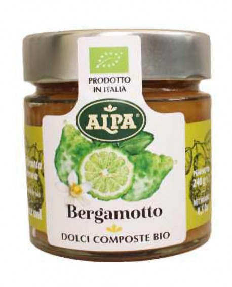 Composta Bio di Bergamotto - 212ml - vaso in vetro – ALPA Calabria